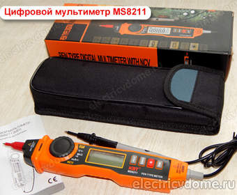Цифровой мультиметр MS8211 от КВТ
