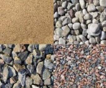 Песок и щебень для строительства